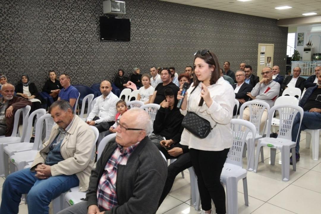 Başkan B&uuml;y&uuml;kg&ouml;z G&uuml;zeller&rsquo;i dinledi