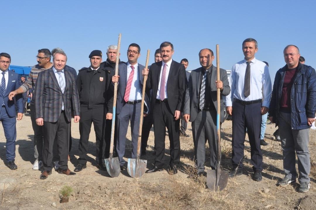 Sungurlu&rsquo;da 400 fidan toprakla buluştu