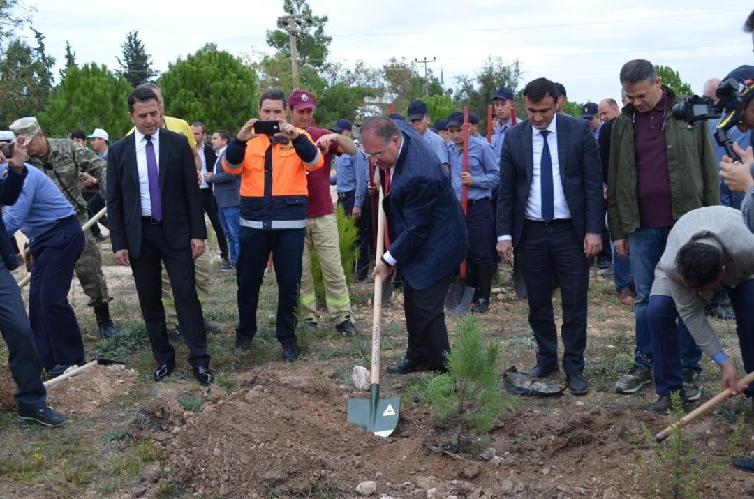 &ldquo;Geleceğe nefes&rdquo; kampanyasında Didim&rsquo;den 5 bin fidan