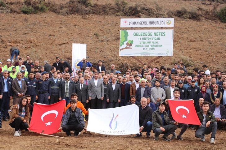 Manisa ilçelerinde fidan seferberliği G3