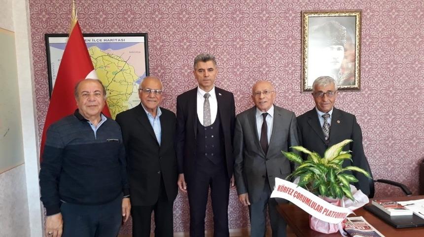&Ccedil;orumlular G&ouml;nen Kaymakamı Yurt&rsquo;u ziyaret etti