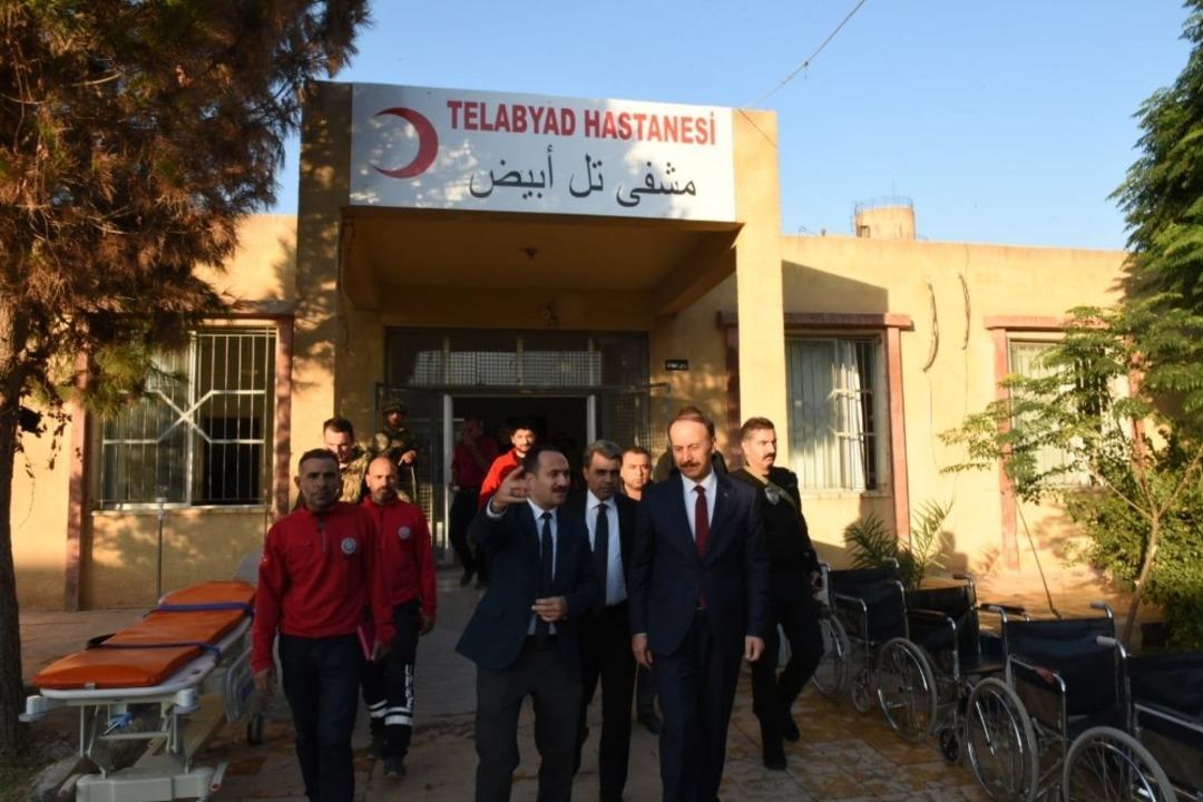 Vali Erin Telabyad&rsquo;da incelemelerde bulundu