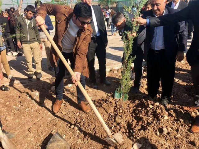 Çınar’da fidan dikim etkinliği