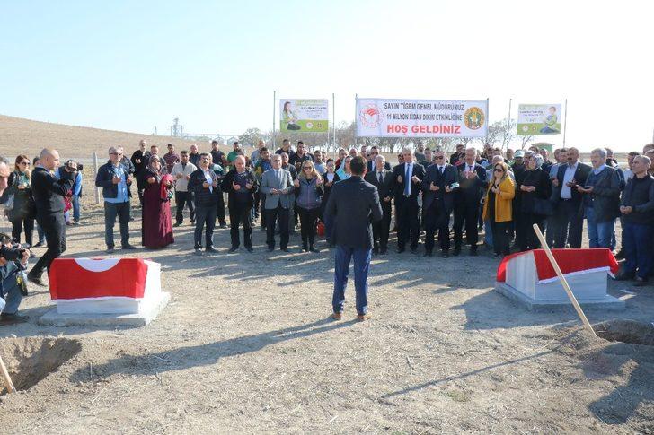 Kırşehir’de 50 bin 600 fidanı toprakla buluştu G5