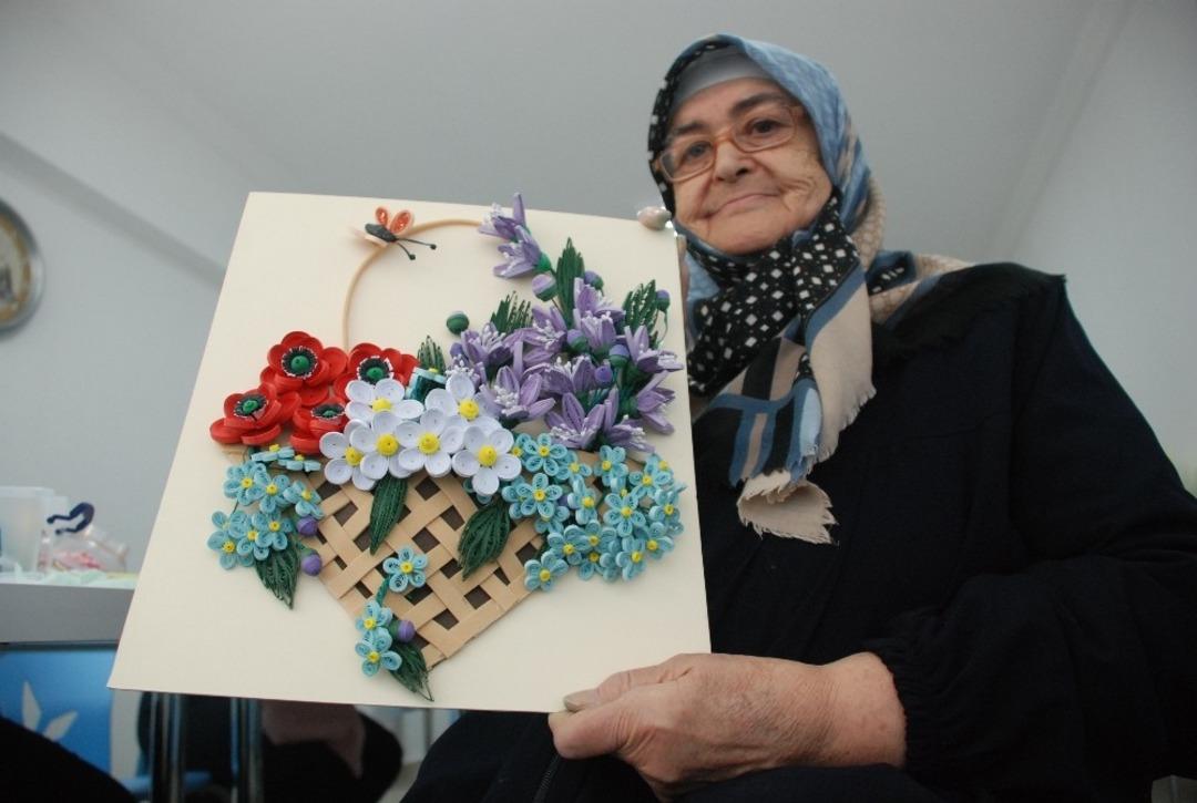 Cevriye nine, azmi ile &ouml;rnek oluyor