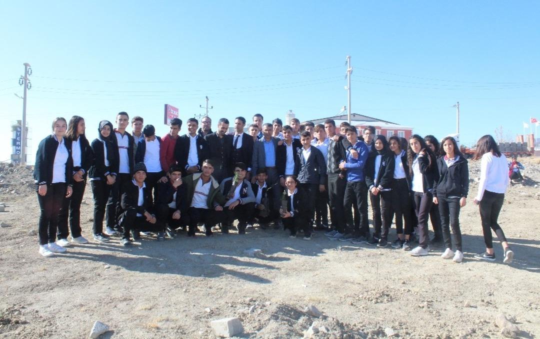 Van OSB&rsquo;de fidan dikimi