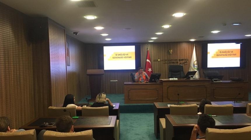 Altınordu Belediyesi iş sağlığı ve g&uuml;venliğine &ouml;nem veriyor