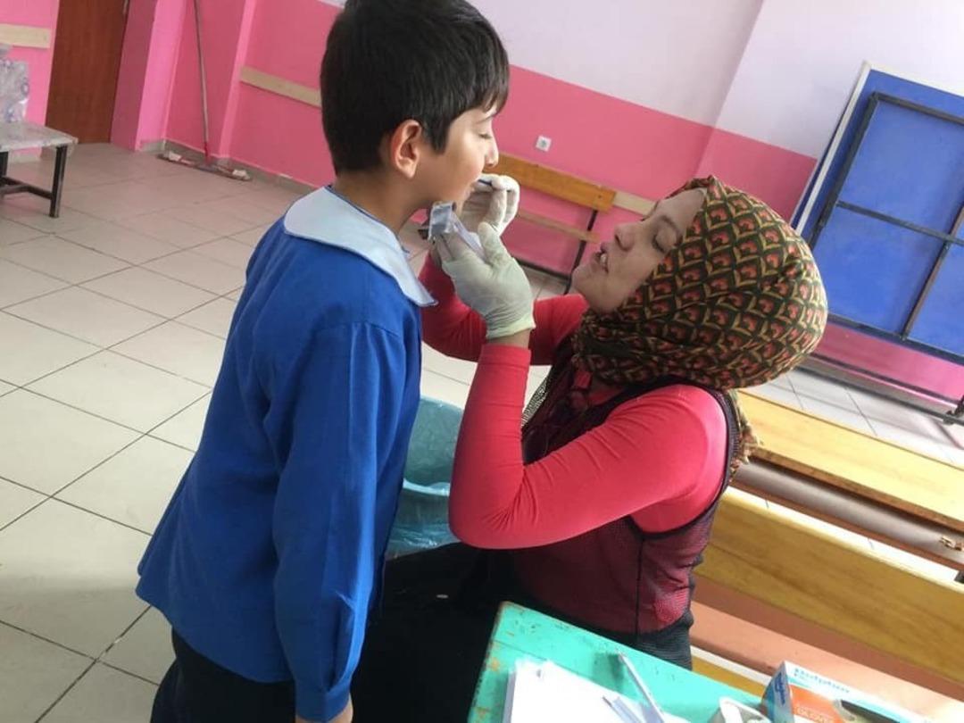 Kastamonu&rsquo;da &ouml;ğrencilere diş taraması yapıldı