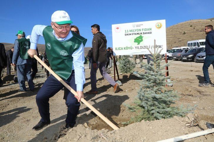 Sivas’ta 49 noktada 511 bin 279 fidan dikildi G2