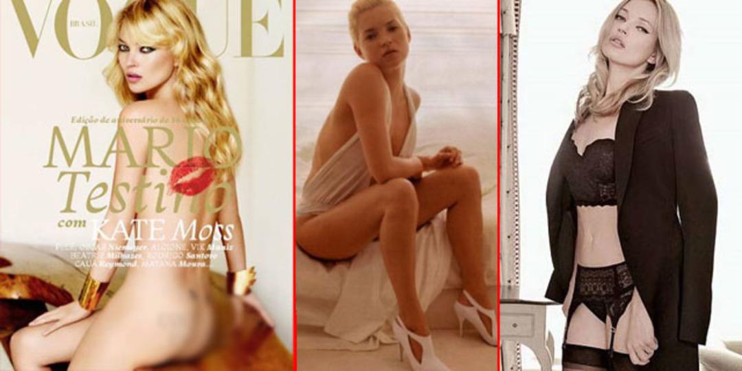 Kate Moss &ccedil;ırıl&ccedil;ıplak!