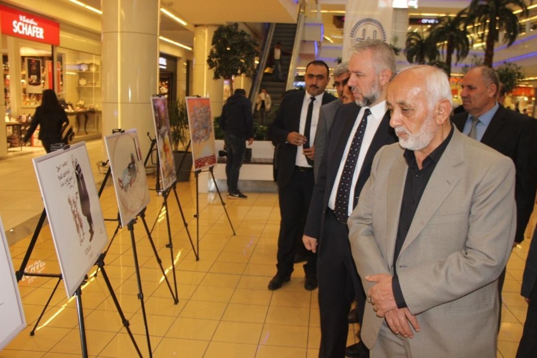 &rsquo;&Ccedil;izgilerle Yemen&rsquo; Sergisinin ikincisi Kayseri&rsquo;de a&ccedil;ıldı
