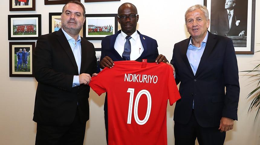 TFF, Burundili misafirlerini konuk etti