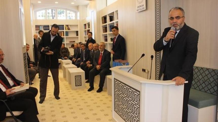 Erzincan&rsquo;da Diyanet Gen&ccedil;lik Merkezi a&ccedil;ıldı