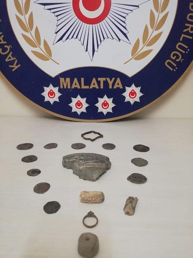 Malatya’da tarihi eser kaçakçılığı