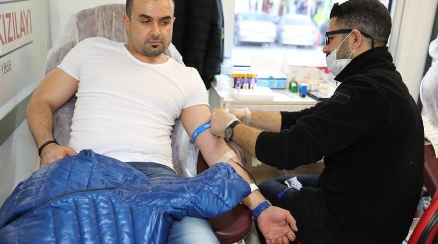 Iğdır&rsquo;da kan bağışı kampanyası d&uuml;zenlendi