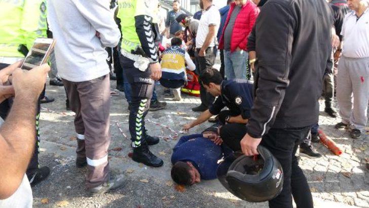 Son dakika: Kendisine para vermeyen kadına inşaat demiri sapladı G3