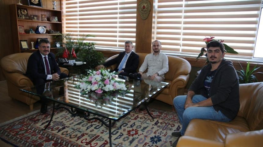 İHA ekibinden Emniyet M&uuml;d&uuml;r&uuml; Tipioğlu&rsquo;na ziyaret