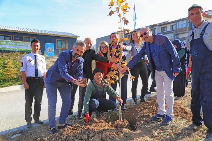 Narven’de bin 500 fidan dikildi G3