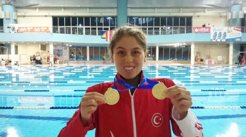 Özel sporcu Şevval, Türkiye’yi gururlandırdı