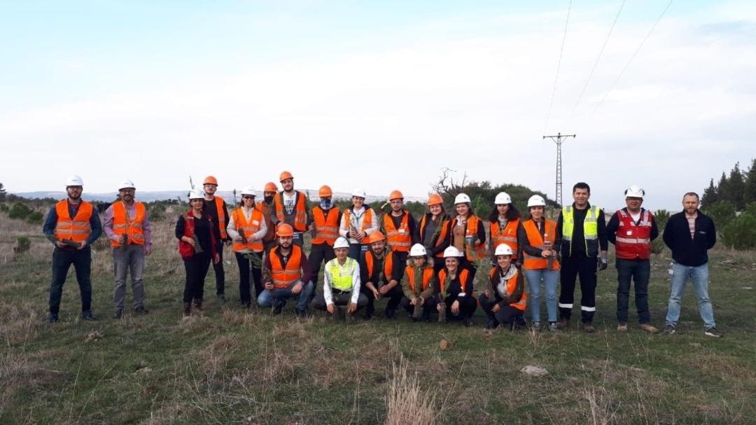 T&Uuml;MAD Madencilik 6 bin fidanı toprakla buluşturdu