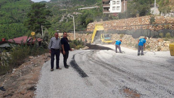 Alanya’da bozulan yollar asfaltlandı G3