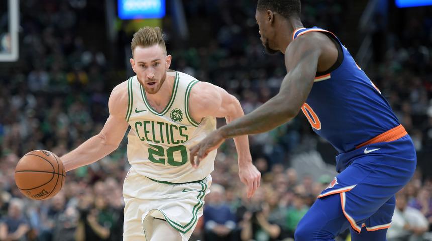 Boston Celtics'te Gordon Hayward 6 hafta forma giyemeyecek