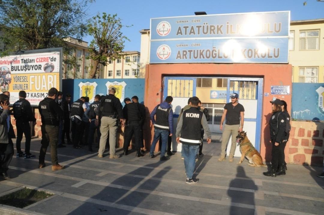 Cizre&rsquo;de uyuşturucu denetimi