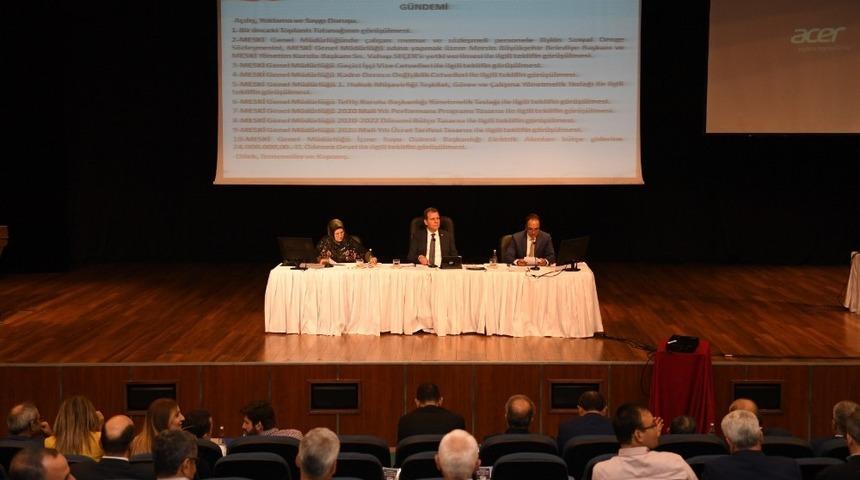 MESKİ Genel M&uuml;d&uuml;rl&uuml;ğ&uuml; Kasım ayı genel kurul birinci toplantısı yapıldı