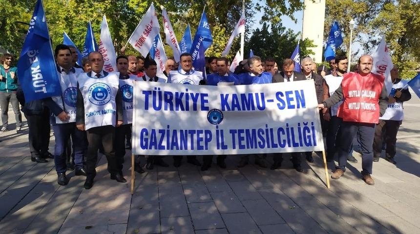 Gaziantep Kamu-Sen &uuml;yeleri siyasi parti liderlerine mektup g&ouml;nderdi