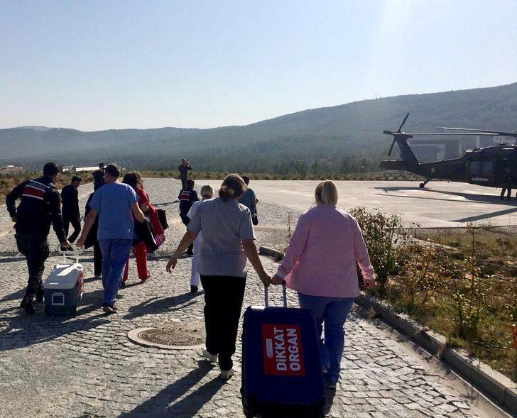 Jandarma helikopteri ‘hayat kurtarmak’ için havalandı G2