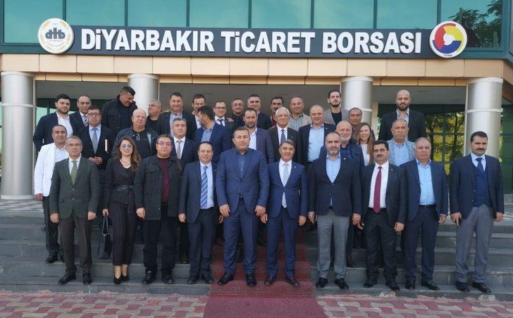 Diyarbakır Ticaret Borsası, Çanakkale Ticaret Borsası’nı ağırladı G5