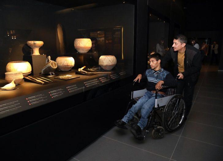 Engelli çocuklar Urartu Müzesi’ni gezdi G5