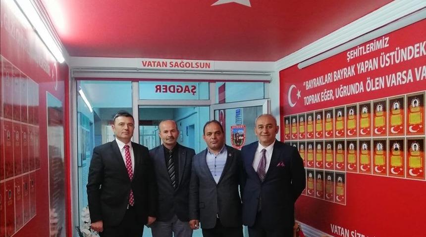 İl Emniyet M&uuml;d&uuml;r&uuml; Bodur&rsquo;dan ŞAGDER&rsquo;e ziyaret