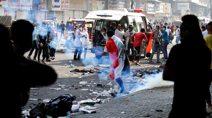 Irak’ta protestolar devam ediyor