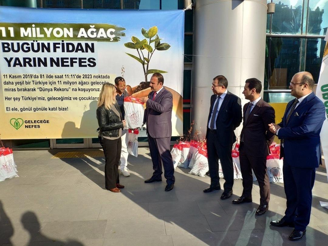 Eskişehir Adliyesinde &ldquo;Geleceğe Nefes&rdquo; seferberliğine destek