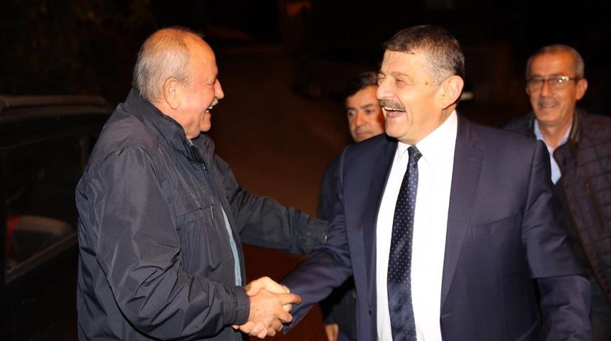 Başkan Akın Uluköy ve Bedil köylerinde