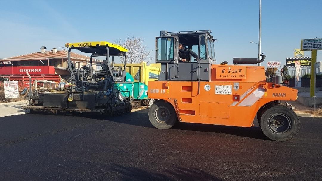 Odunpazarı&rsquo;nda asfalt &ccedil;alışmaları s&uuml;r&uuml;yor