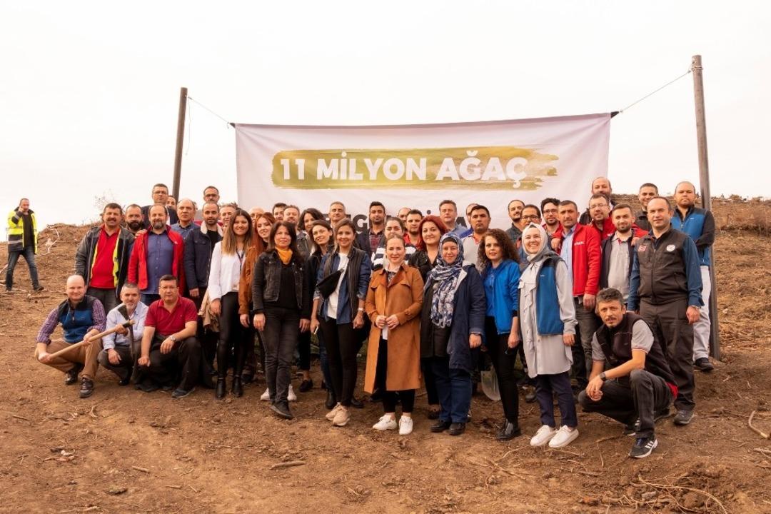 Geleceğe Nefes seferberliğine Bursagaz&rsquo;dan 500 fidanla destek