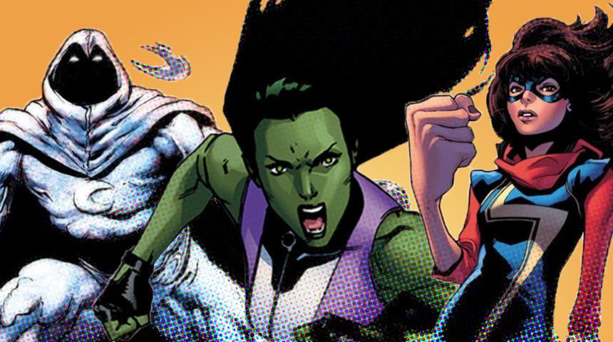 Marvel evreninde 3 yeni süper kahraman: Ms. Marvel, Moon Knight ve She-Hulk
