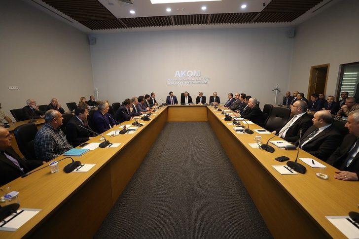 Başkan Yüce, altyapı koordinasyon toplantısında kurum ve kuruluş yetkilileriyle buluştu G2