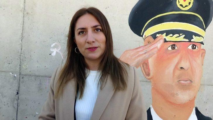 Öğrenciler 57 metre uzunluğundaki duvara polis resimleri işledi G5