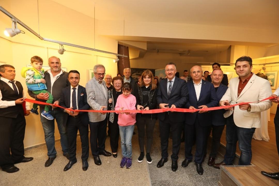 &ldquo;Torundan Dedeye Hayaller&rdquo; sergisinin a&ccedil;ılışı ger&ccedil;ekleştirildi