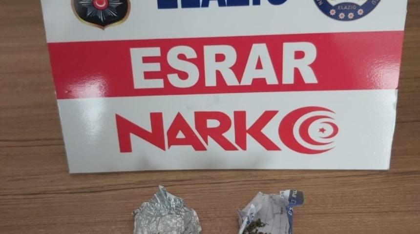 Elazığ’da uyuşturucu operasyonları: 4 tutuklama