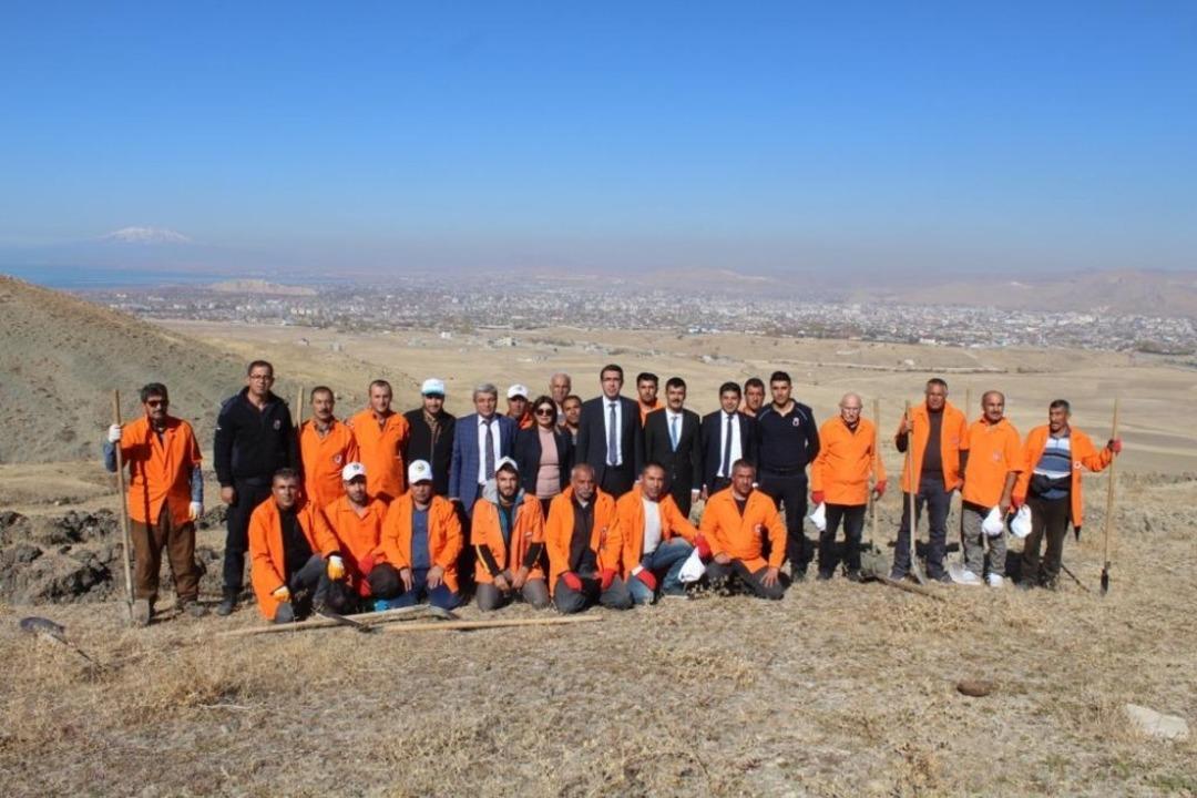 Van&rsquo;da fidan dikimi