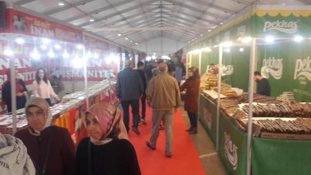 Y&ouml;resel &Uuml;r&uuml;nler ve Hediyelik Eşya Festivaline yoğun ilgi