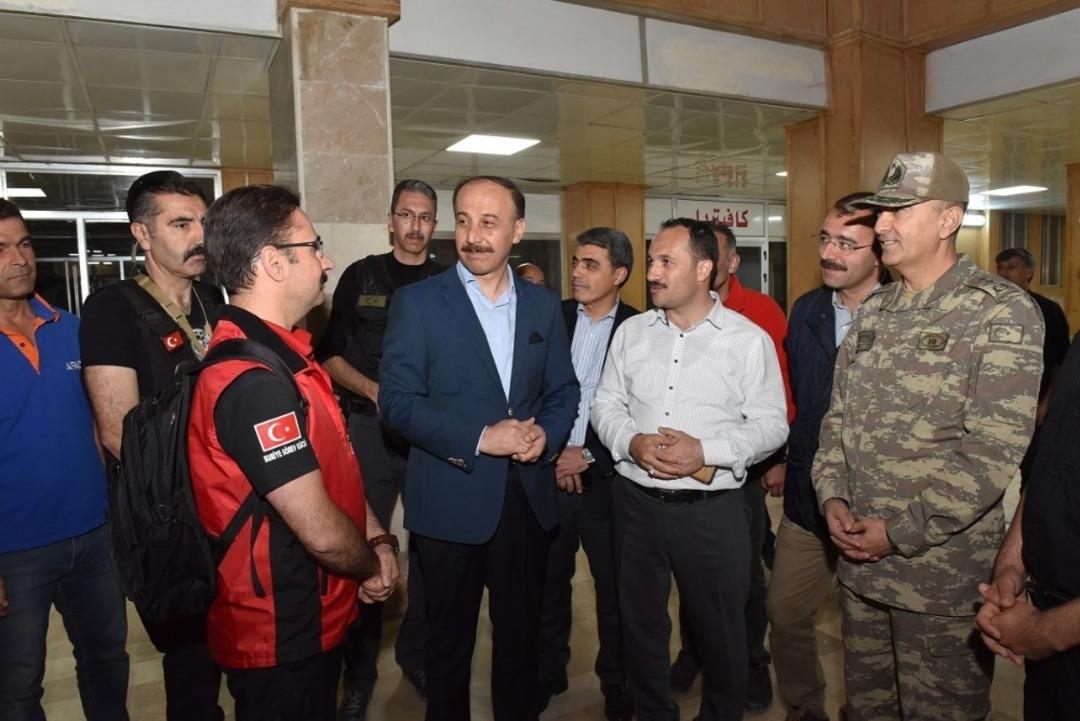 Vali Erin Resulayn&rsquo;da incelemelerde bulundu