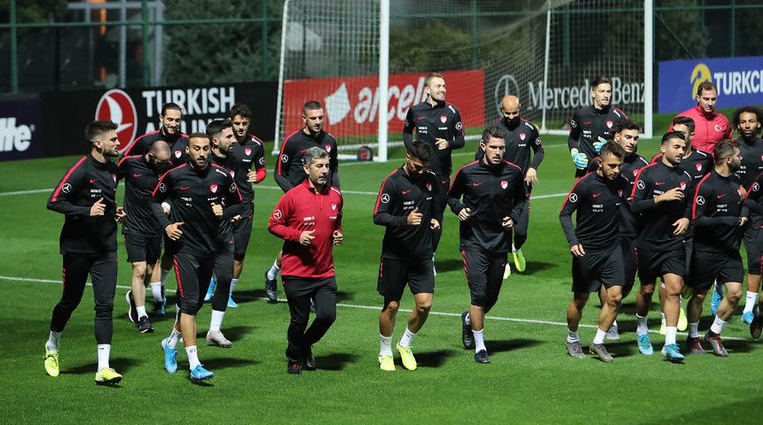 A Milli Futbol Takımı, İzlanda maçı hazırlıklarını sürdürdü