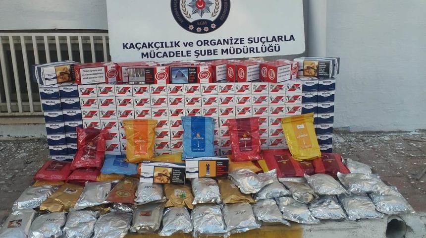 Adıyaman'da kaçak nargile tütününe 1 gözaltı