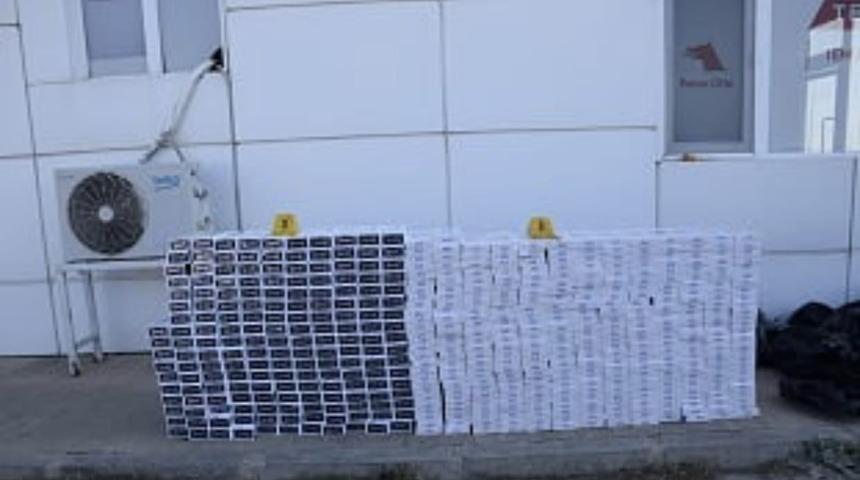 Ağrı'da 25 günde 36 bin 820 paket sigara ele geçirildi