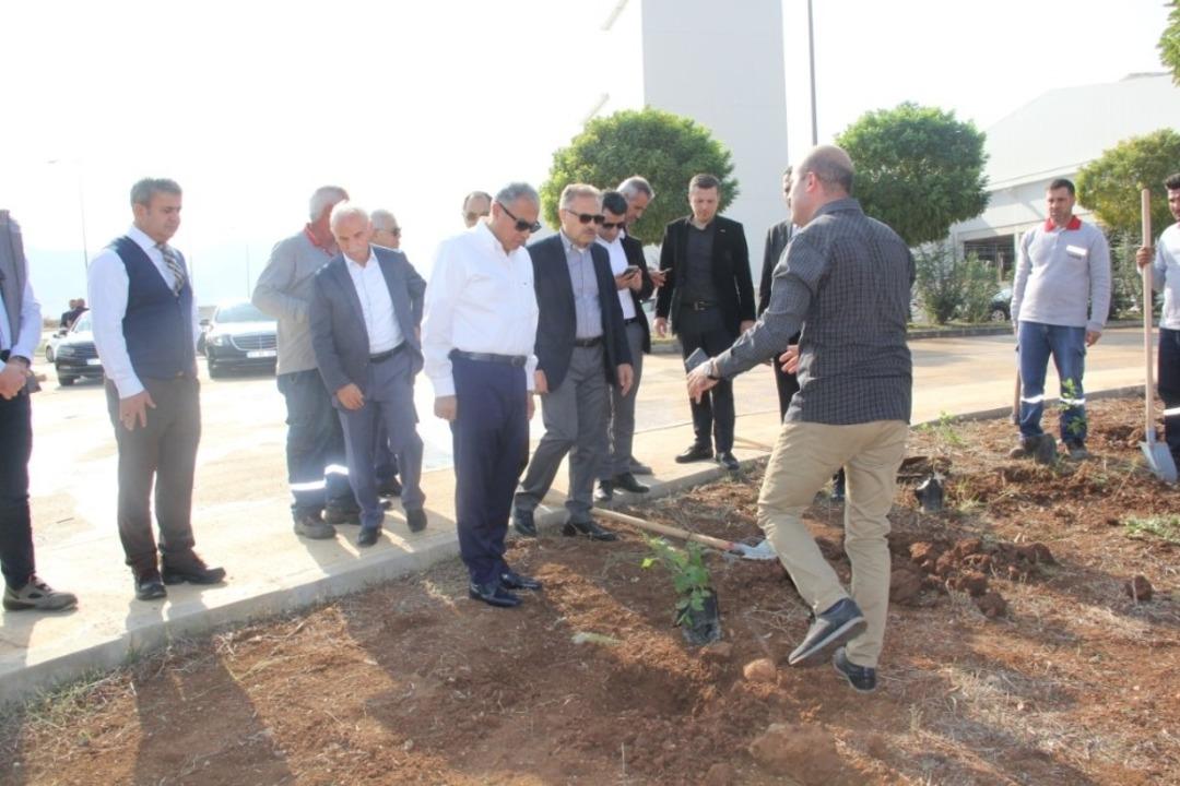 AOSB&rsquo;den yeşil T&uuml;rkiye&rsquo;ye destek